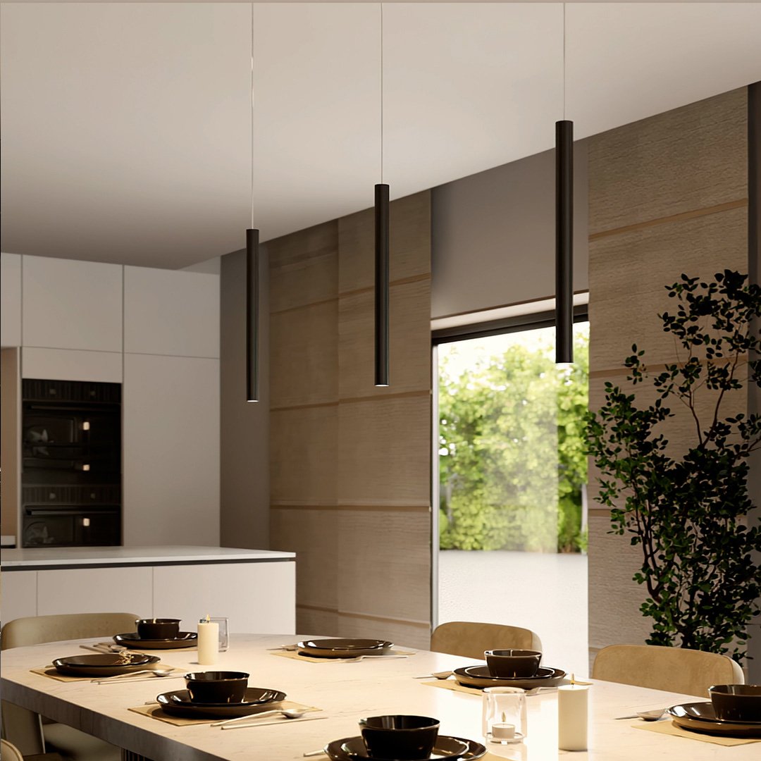 Elegant Minimalist Pendant Light with Adjustable Height – Energy-Efficient LED for Kitchen Pendant Lighting 5