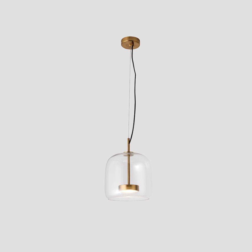 Elegant Modern Glass Pendant Light – Warm Kitchen Pendant Lighting for Stylish Home Decor 11