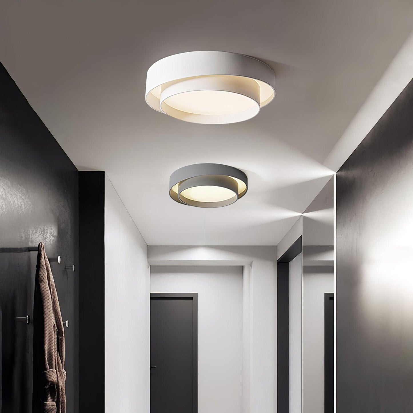 Modern Flush Mount Ceiling Light Fixture – Elegant LED Ceiling Lamp for Living Room, Bedroom, and Dining Room 1