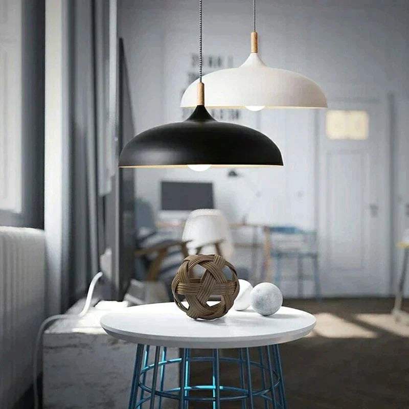 Natural Oak Flush Mount Ceiling Light – Minimalist Design for Dining Room and Living Spaces 2