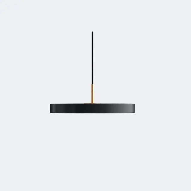 Scandinavian Black Pendant Light with Natural Wood and Metal Design – Minimalist Kitchen Pendant Lighting Fixture 7