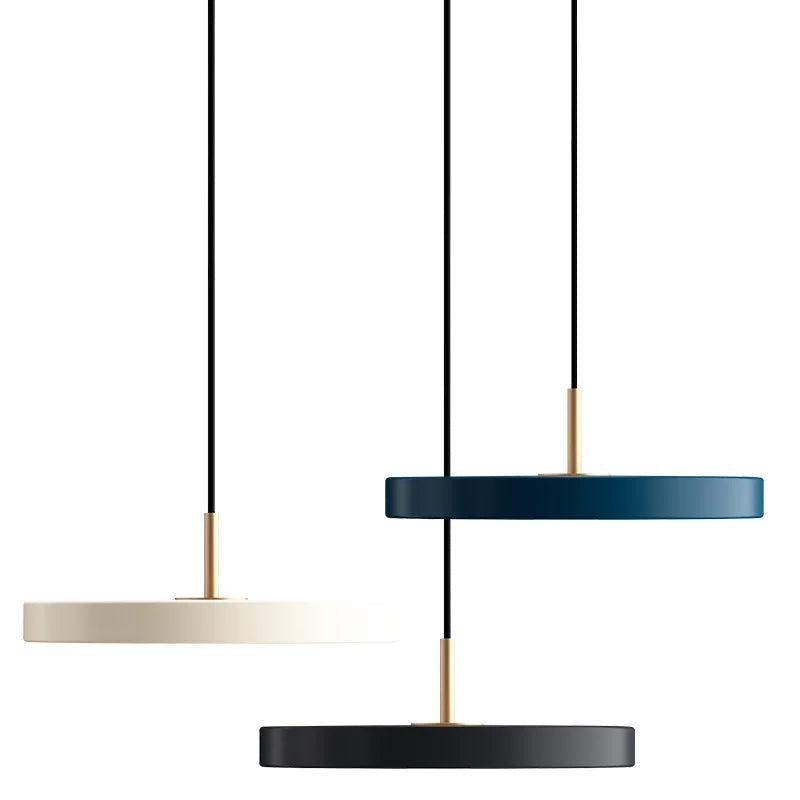 Scandinavian Black Pendant Light with Natural Wood and Metal Design – Minimalist Kitchen Pendant Lighting Fixture 8