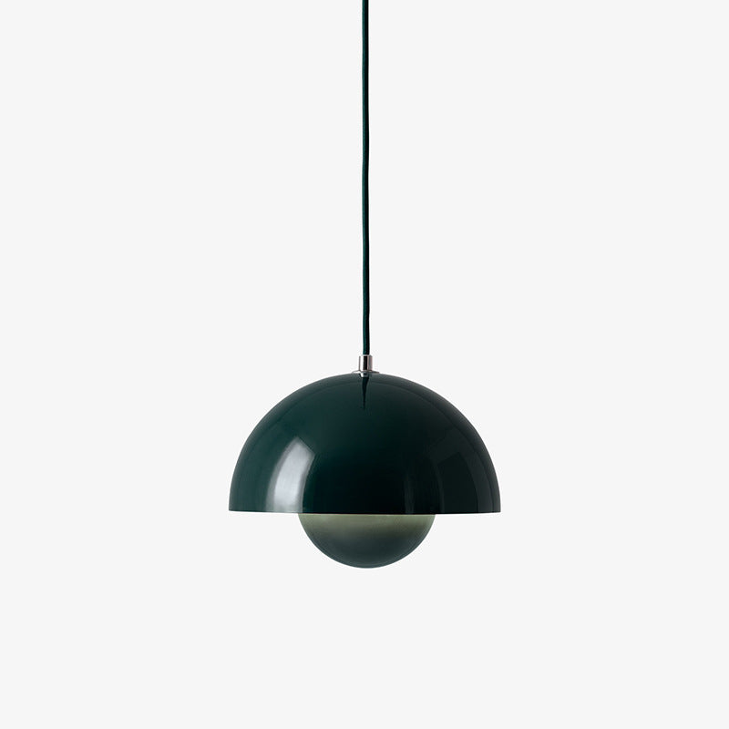 Scandinavian Semi-Circular Pendant Lamp in Pastel Colors – Modern Ceiling Light Fixture for Cozy Ambiance 10