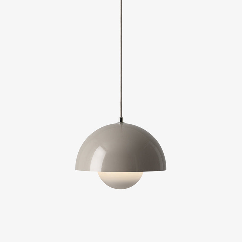 Scandinavian Semi-Circular Pendant Lamp in Pastel Colors – Modern Ceiling Light Fixture for Cozy Ambiance 7