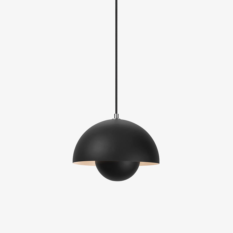 Scandinavian Semi-Circular Pendant Lamp in Pastel Colors – Modern Ceiling Light Fixture for Cozy Ambiance 8