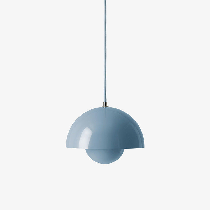 Scandinavian Semi-Circular Pendant Lamp in Pastel Colors – Modern Ceiling Light Fixture for Cozy Ambiance 9