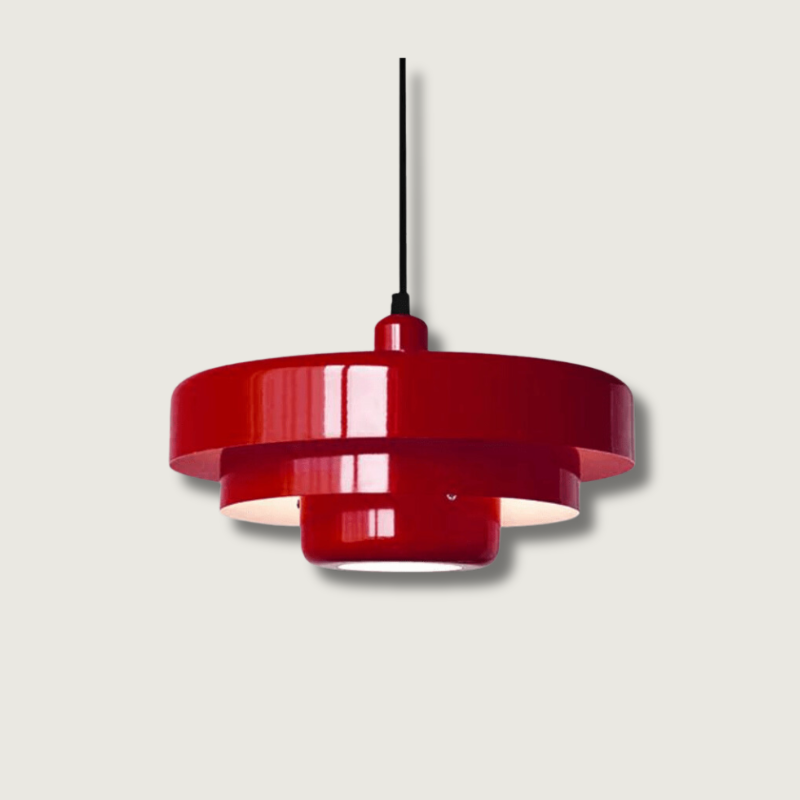 Vintage LED Pendant Lamp with Elegant Design – 12W Glass Hanging Light for Kitchen and Dining Spaces 2