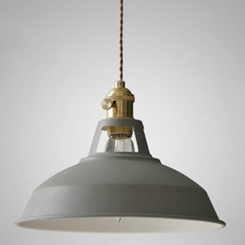 Vintage Industrial Black Pendant Light - Hanging Lamp for Kitchen and Dining Spaces, Durable Metal Design 6