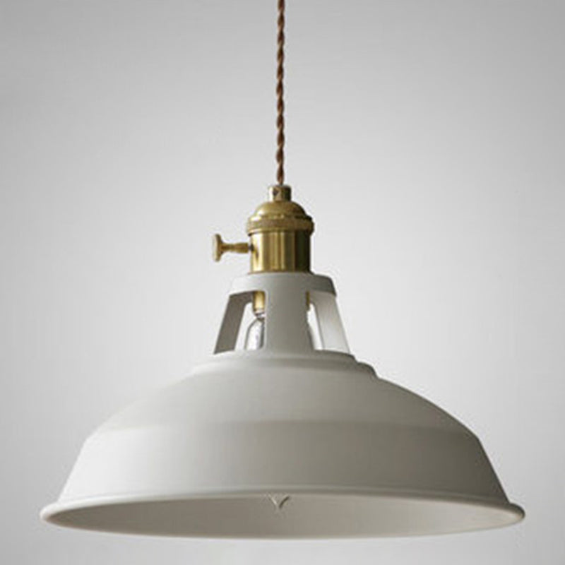 Vintage Industrial Black Pendant Light - Hanging Lamp for Kitchen and Dining Spaces, Durable Metal Design 7