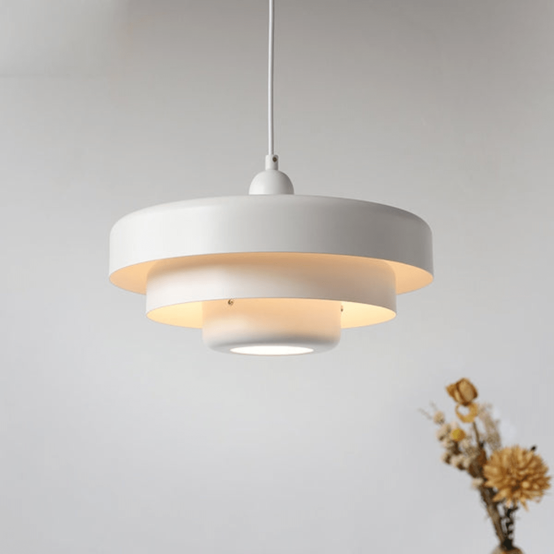 Variant image for Vintage LED Pendant Lamp with Elegant Design – 12W Glass Hanging Light for Kitchen and Dining Spaces-4