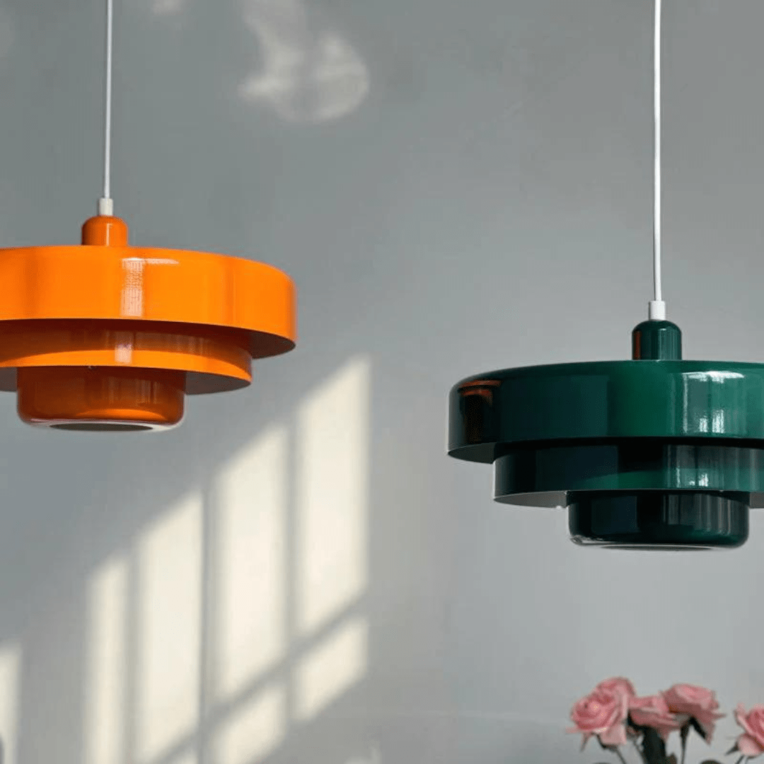 Vintage LED Pendant Lamp with Elegant Design – 12W Glass Hanging Light for Kitchen and Dining Spaces 4