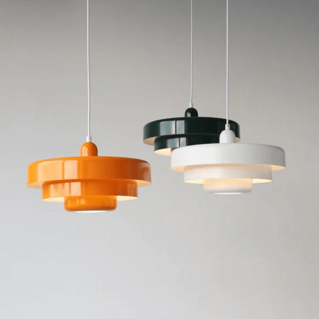 Vintage LED Pendant Lamp with Elegant Design – 12W Glass Hanging Light for Kitchen and Dining Spaces 5