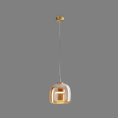 Elegant Modern Glass Pendant Light – Warm Kitchen Pendant Lighting for Stylish Home Decor 0