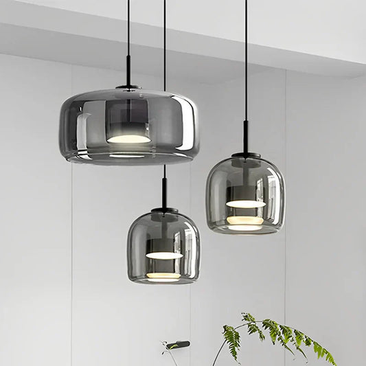 Elegant Modern Glass Pendant Light – Warm Kitchen Pendant Lighting for Stylish Home Decor 3