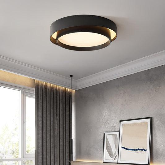 Modern Flush Mount Ceiling Light Fixture – Elegant LED Ceiling Lamp for Living Room, Bedroom, and Dining Room 0