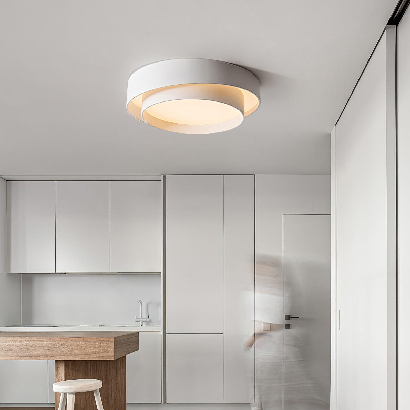 Modern Flush Mount Ceiling Light Fixture – Elegant LED Ceiling Lamp for Living Room, Bedroom, and Dining Room 4