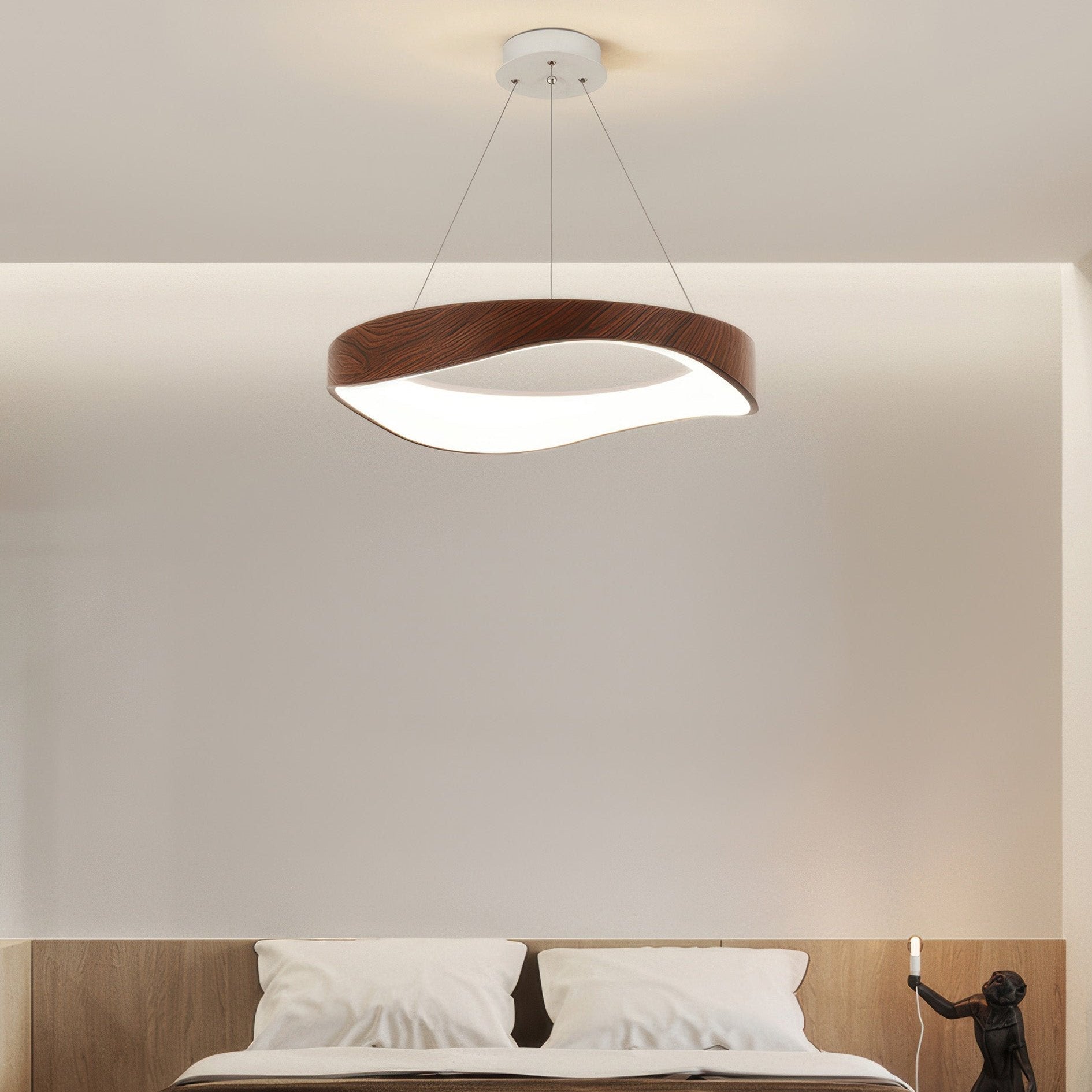 Modern LED Pendant Light – Adjustable Height Kitchen Pendant Lighting in Elegant Sphere Design for Home Decor 2