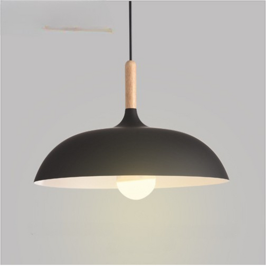 Natural Oak Flush Mount Ceiling Light – Minimalist Design for Dining Room and Living Spaces 0