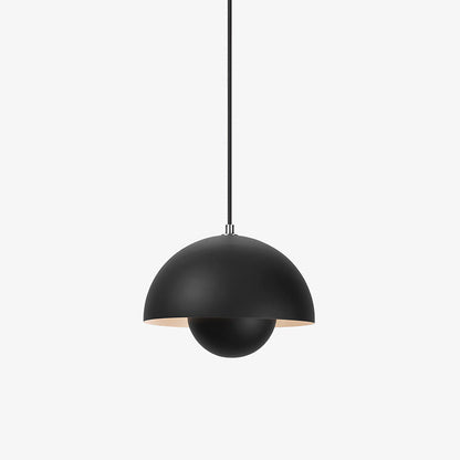 Scandinavian Semi-Circular Pendant Lamp in Pastel Colors – Modern Ceiling Light Fixture for Cozy Ambiance 8
