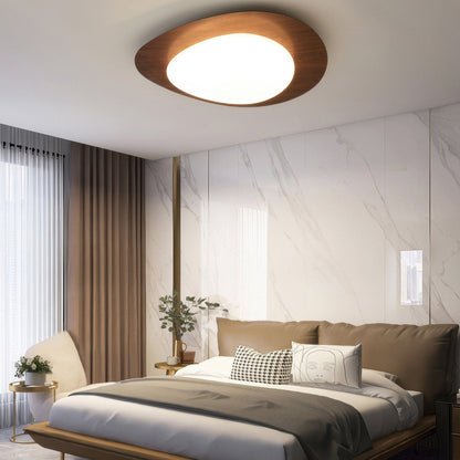 Scandinavian Wood LED Ceiling Light Fixture – Natural Design for Cozy Home Decor, Warm Glare-Free Lighting 3