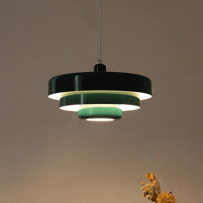 Vintage LED Pendant Lamp with Elegant Design – 12W Glass Hanging Light for Kitchen and Dining Spaces 1
