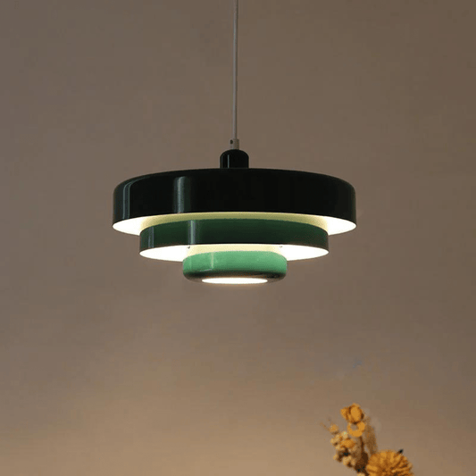 Vintage LED Pendant Lamp with Elegant Design – 12W Glass Hanging Light for Kitchen and Dining Spaces 1